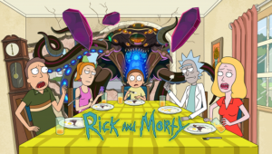 Rick a Morty: Amortycan Grickfitti (S05E05)